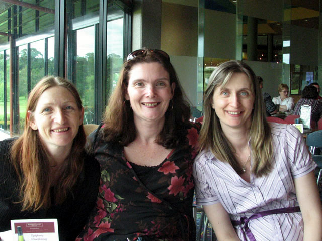 L~R Vaness, Estelle, and Sharon